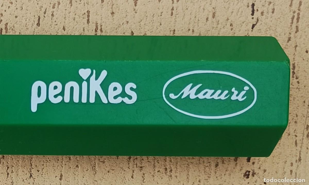 Figuras de Goma y PVC: Dunkin Antiguo Bote Caramelos con Forma de L&aacute;piz Penikes Mauri