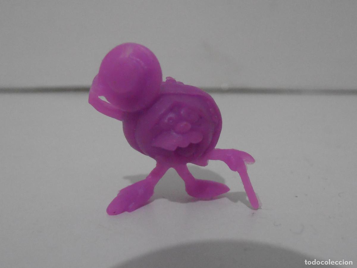 Figuras de Goma y PVC: FIGURA DUNKIN, RUPERTA, MASCOTA 123, MORADA