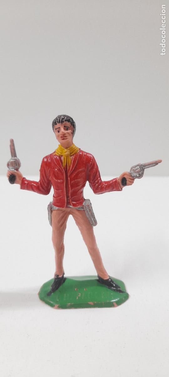 Figuras de Goma y PVC: MANOLITO MONTOYA - EL GRAN CHAPARRAL . REALIZADA POR COMANSI . PRIMERA EPOCA . ORIGINAL A&Ntilde;OS 60