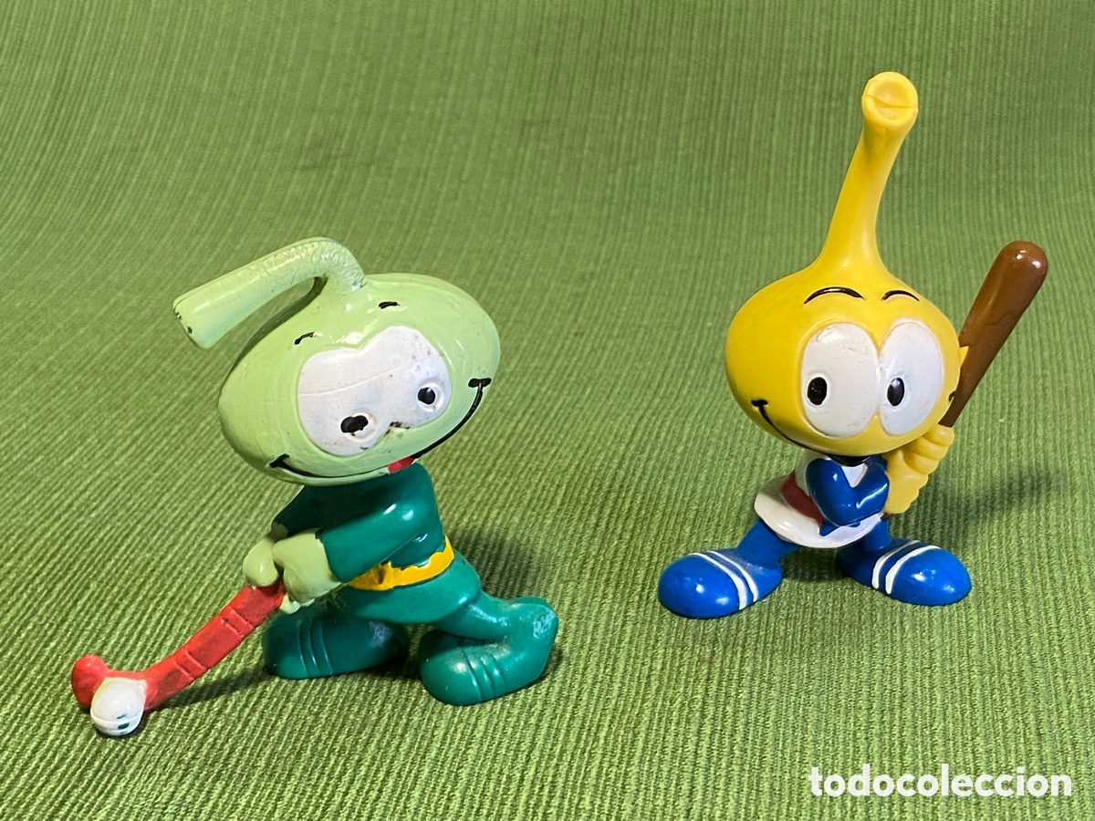 Figuras de Goma y PVC: Figura de los Snorkels. Snorks. B&eacute;isbol - Baseball y hockey.