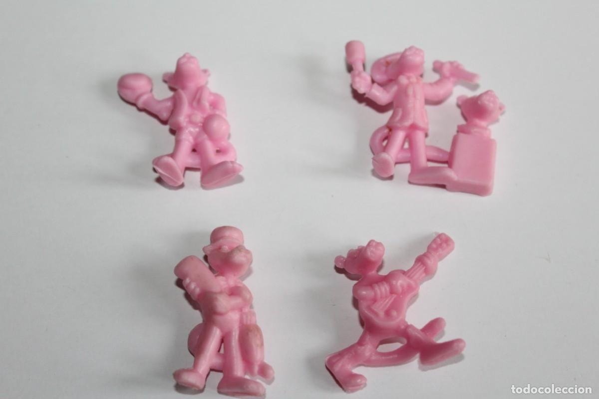Figuras de Goma y PVC: DUNKIN - COLECCION 4 FIGURAS PANTERA ROSA