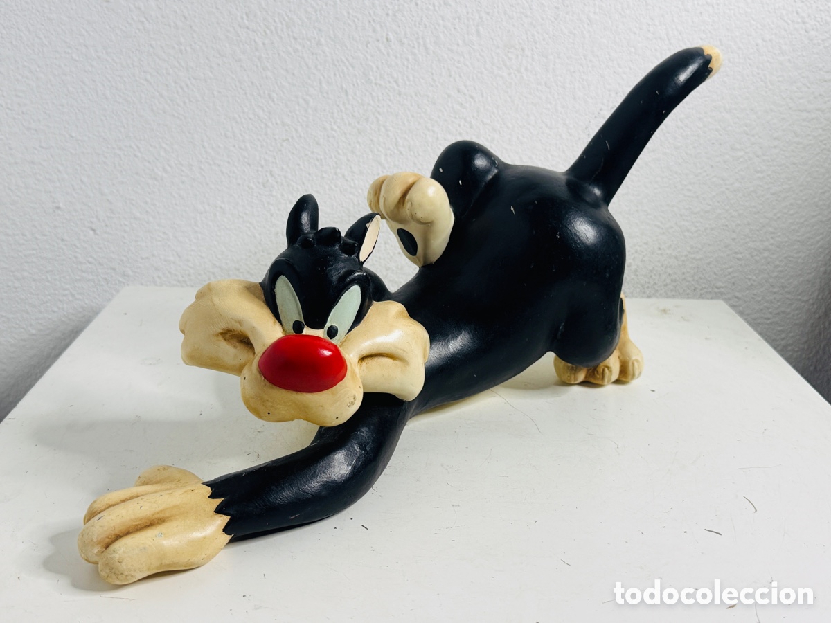 Figuras de Goma y PVC: Gato Silvestre de Looney Tunes comercializada por Warner Bros