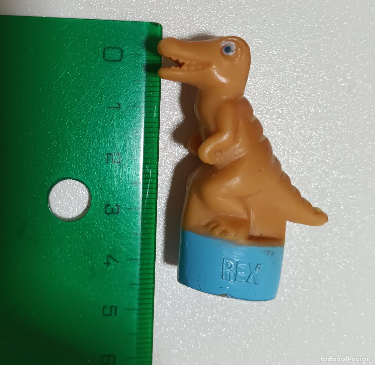 Figuras de Goma y PVC: dinosaurus rex mu&ntilde;eco pvc goma mu&ntilde;equito dino top galletas lu promocional publicitario figura