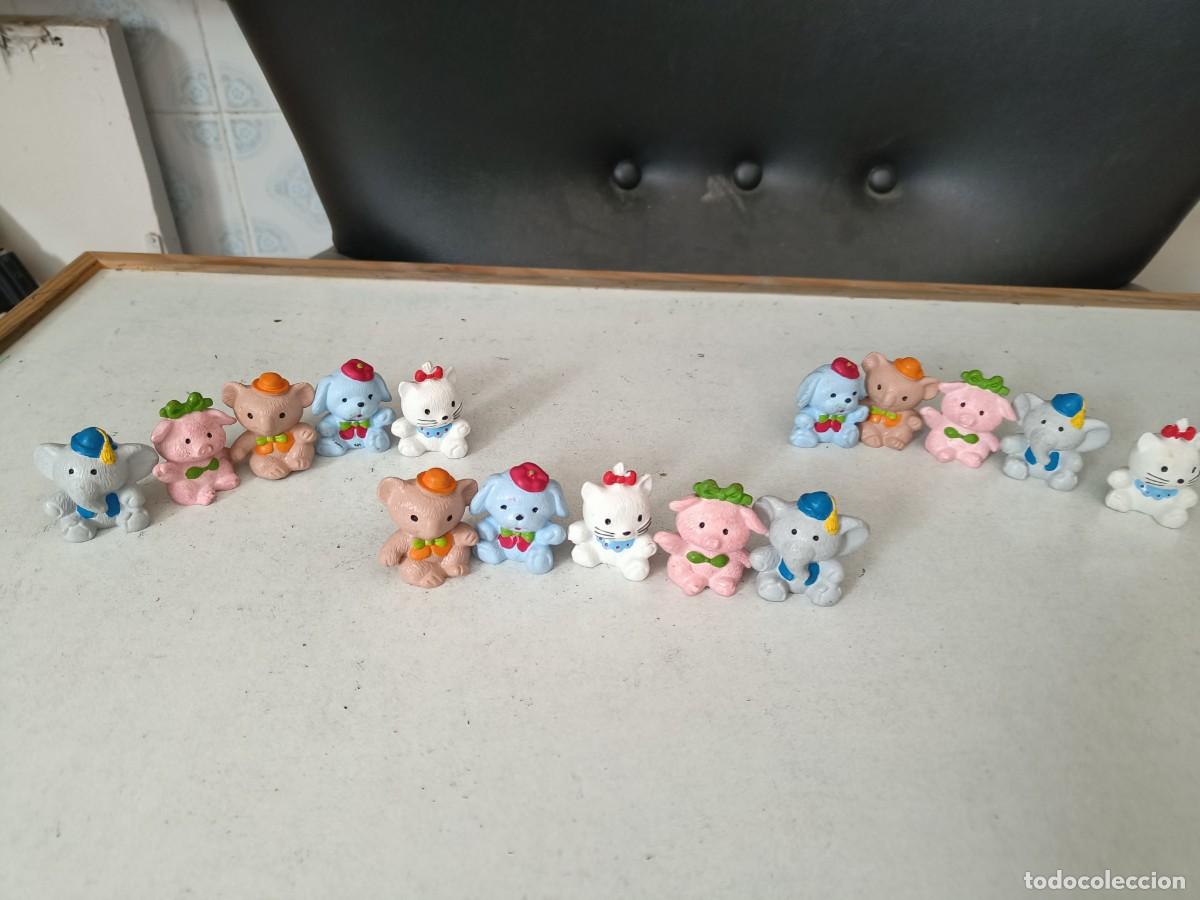 Figuras de Goma y PVC: Lote 3 colecciones completas Hello kitty Bully 1982 figuras goma pvc