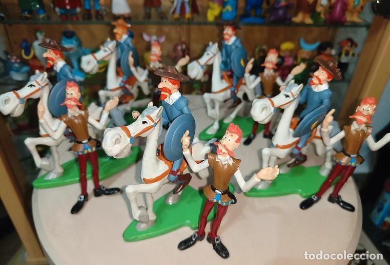 Figuras de Goma y PVC: Super lote figuras goma pvc 1987 Don Quijote de la Mancha Comics Spain
