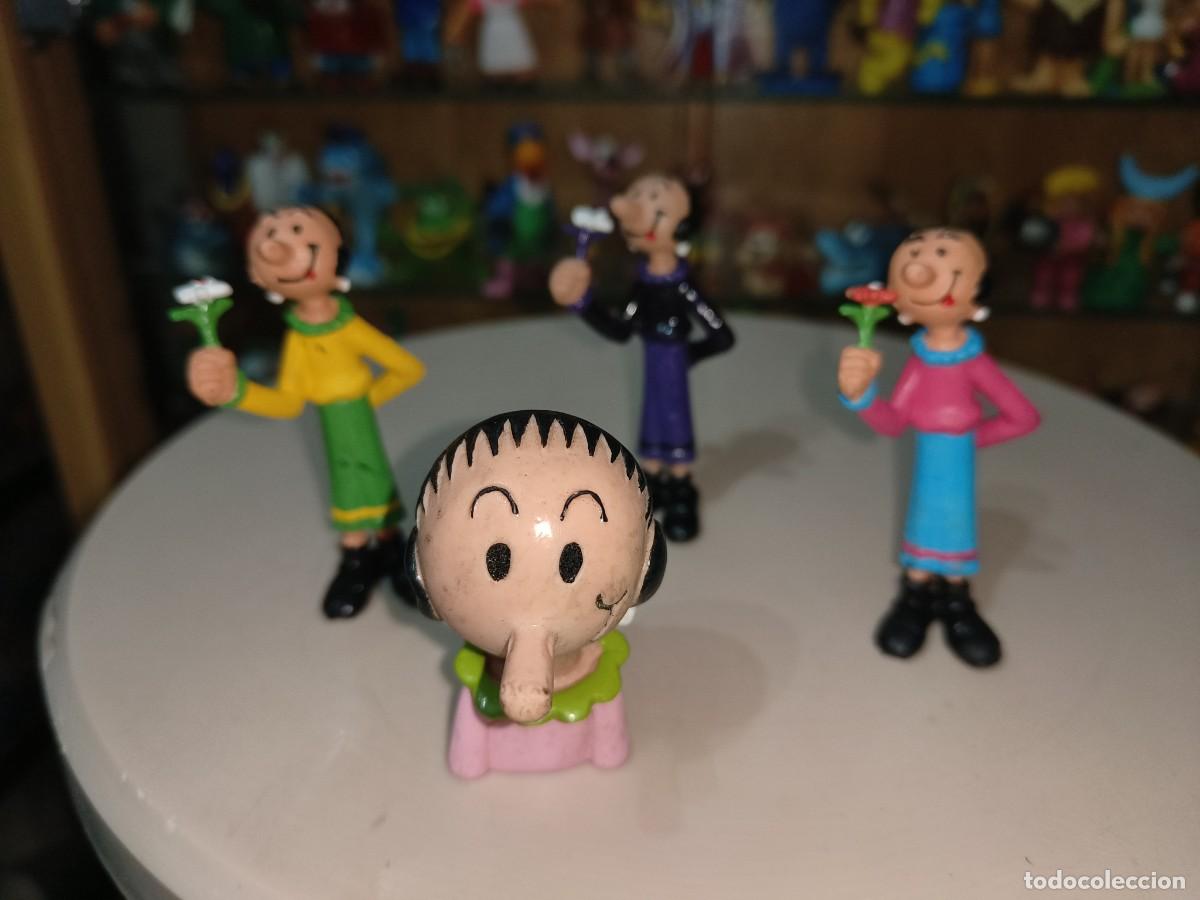 Figurines en Caoutchouc et PVC: Ocasion Lote de figuras goma pvc original a&ntilde;os 80 comics spain variantes color Olivia de Popeye
