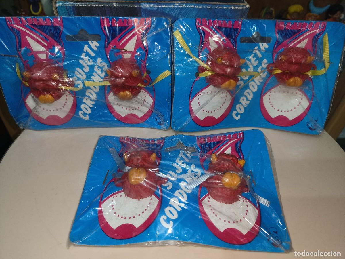 Figuras de Goma y PVC: Ocasion coleccionistas sujeta cordones original vintage a&ntilde;os 80 90 monstruos terror no madballs
