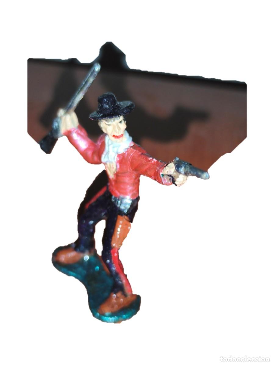 Figuras de Goma y PVC: LOTE DE INDIOS Y VAQUEROS