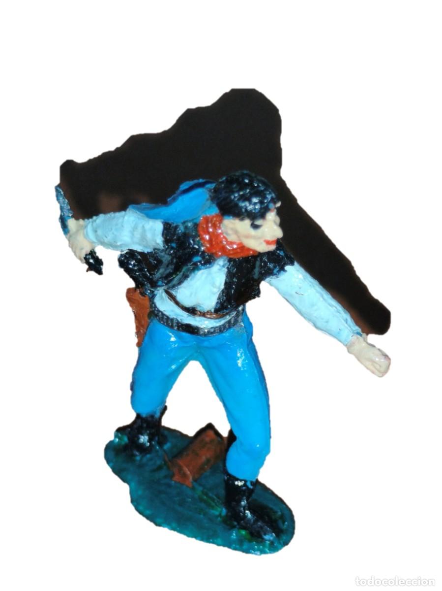 Figuras de Goma y PVC: LOTE DE INDIOS Y VAQUEROS