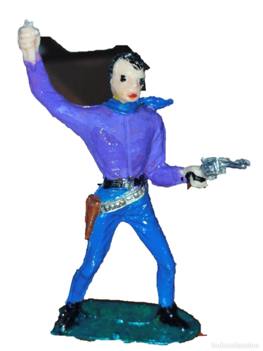 Figuras de Goma y PVC: LOTE DE INDIOS Y VAQUEROS