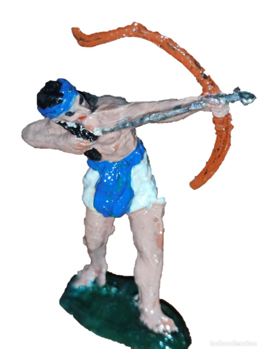 Figuras de Goma y PVC: LOTE DE INDIOS Y VAQUEROS