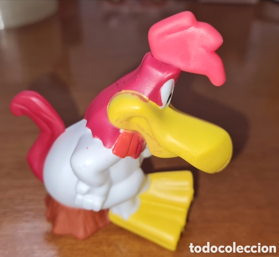 Figuras de Goma y PVC: Figura gallo Claudio McDonald's McDonald 2020 Looney Tunes mu&ntilde;eco dibujos animados