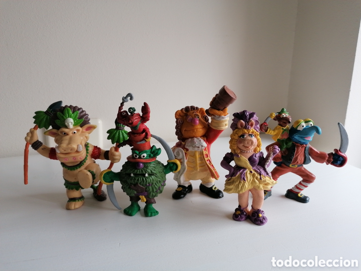 Figuras de Goma y PVC: MUPPETS TELE&Ntilde;ECOS EN LA ISLA DEL TESORO - JIM HENSON