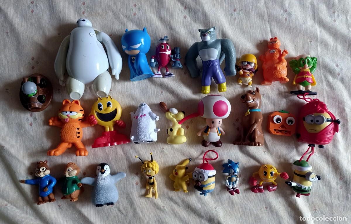 Figuras de Goma y PVC: MU&Ntilde;ECOS.LOTE.FIGURAS PVC.MINIONS.ABEJA MAYA.GARFIELD.PELICULAS.JUGUETES.COLECCIONISMO