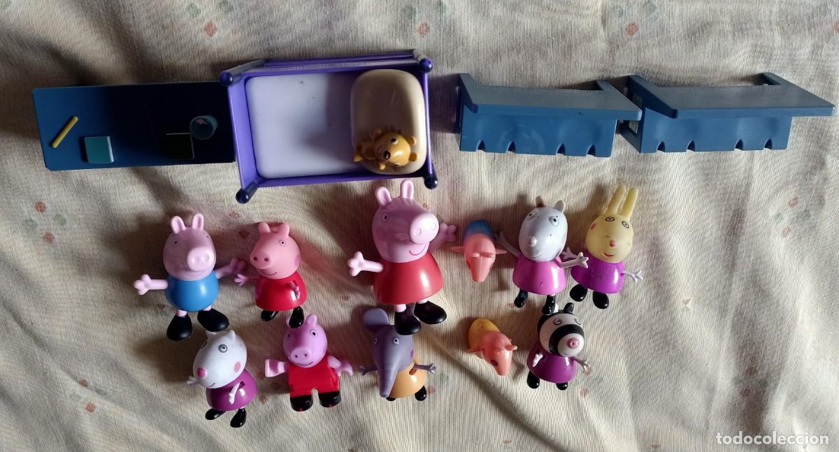 Figuras de Goma y PVC: MU&Ntilde;ECOS.LOTE.FIGURAS PVC.PEPPA PIG.PELICULAS.DIBUJOS ANIMADOS.JUGUETES.COLECCIONISMO