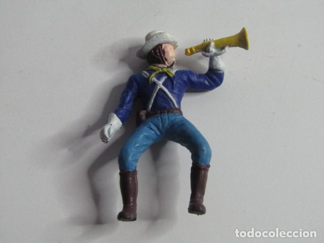 Figuras de Goma y PVC: DIFICIL FIGURA PVC 7&ordm; CABALLERIA OESTE ANTIGUA