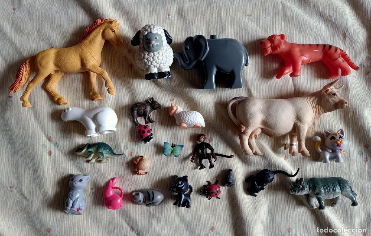 Figuras de Goma y PVC: MU&Ntilde;ECOS.LOTE.FIGURAS PVC.ANIMALES.JUGUETES.COLECCIONISMO