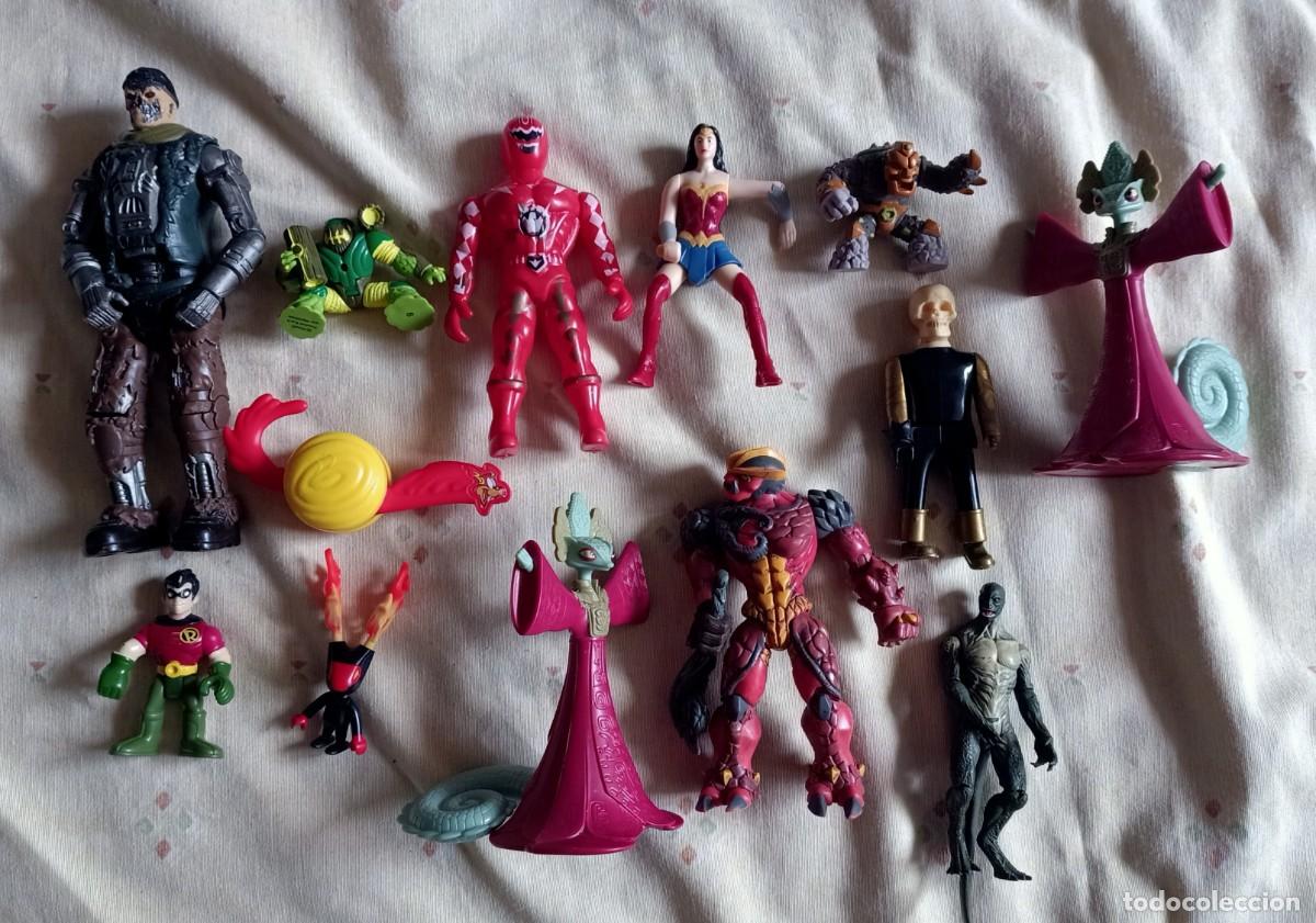 Figuras de Goma y PVC: MU&Ntilde;ECOS.LOTE.FIGURAS PVC.GORMITI.MONSTRUOS.SUPER HEROES.JUGUETES.PELICULAS.COLECCIONISMO