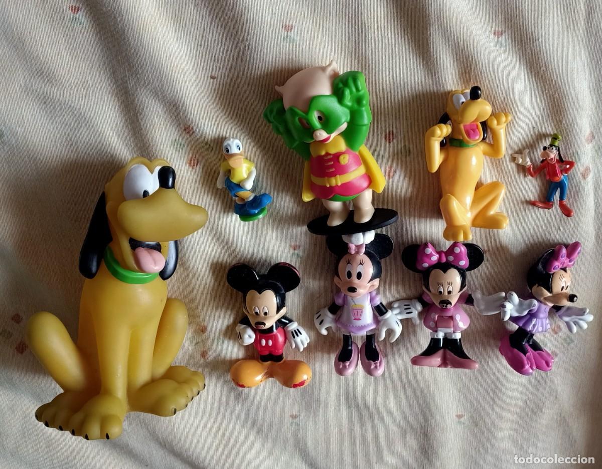 Figuras de Goma y PVC: MU&Ntilde;ECOS.LOTE.FIGURAS PVC.MINIONS.MICKEY MOUSE.MINNIE.GOOFY.PATO DONALD.DISNEY.JUGUETES.COLECCIONISMO