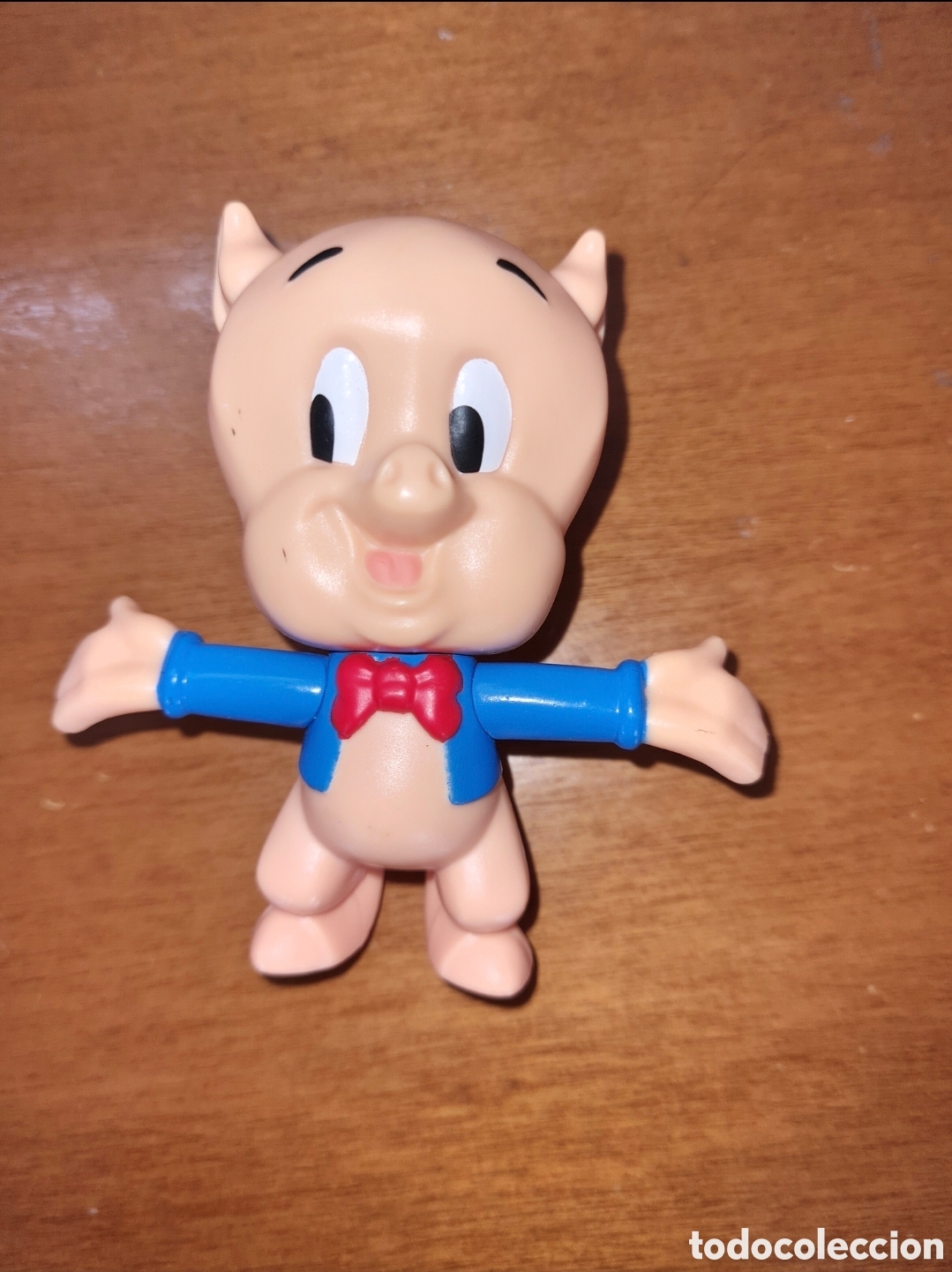 Figuras de Goma y PVC: Figura Porky Pig cerdo cerdito McDonald's McDonald 2020 Looney Tunes mu&ntilde;eco dibujos animados