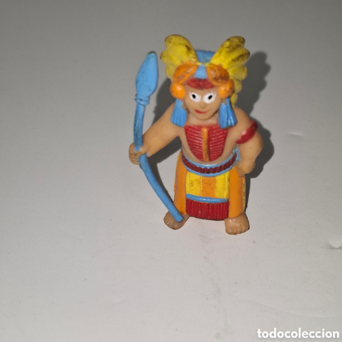 Figuras de Goma y PVC: SOMA FIGURA DE PVC A&Ntilde;OS 80 Y 90 JEFE INDIO SERIE INDIOS Y VAQUEROS