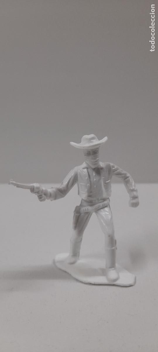 Figuras de Goma y PVC: FIGURA ASALTO A LA DILIGENCIA . GOMARSA - MOLDE REAMSA EN PLASTICO MONOCOLOR . ORIGINAL A&Ntilde;OS 70