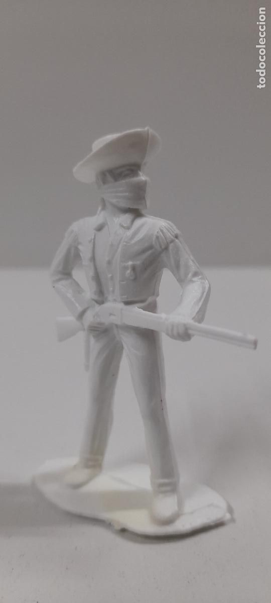 Figuras de Goma y PVC: FIGURA ASALTO A LA DILIGENCIA . GOMARSA - MOLDE REAMSA EN PLASTICO MONOCOLOR . ORIGINAL A&Ntilde;OS 70