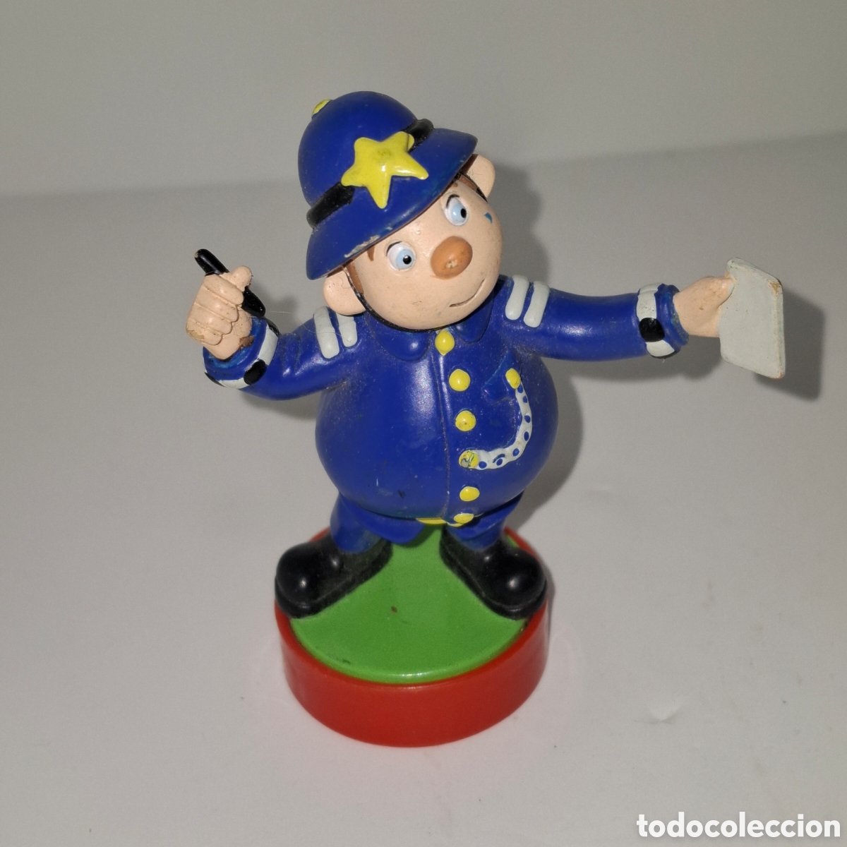 Figuras de Goma y PVC: FIGURA DE PVC POLICIA SE&Ntilde;OR PLOD PERSONAJE DE LA SERIE INFANTIL DE TV NODDY