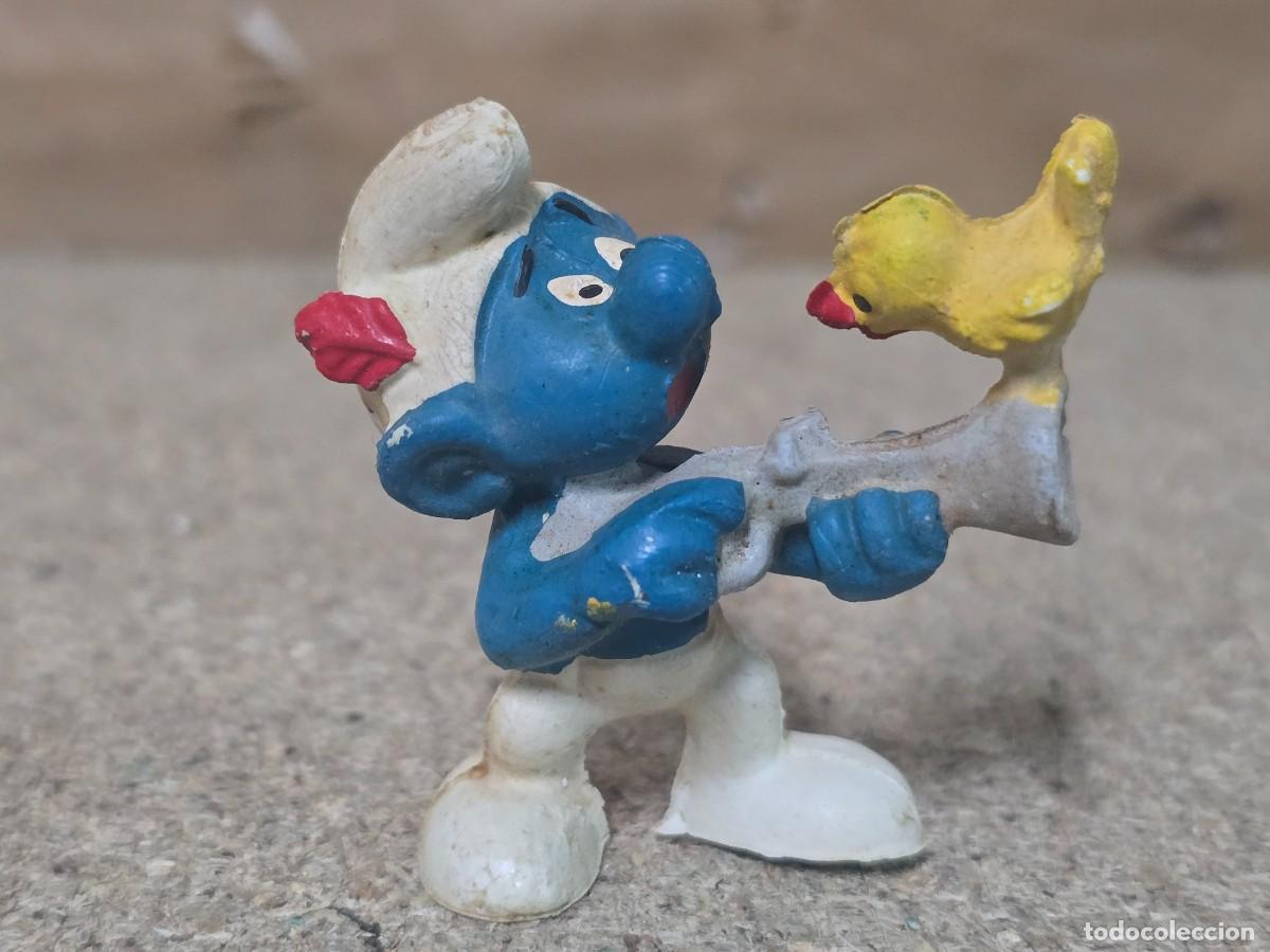 Figuras de Goma y PVC: Pitufo Cazador. Figura Pvc.Peyo.Schleich