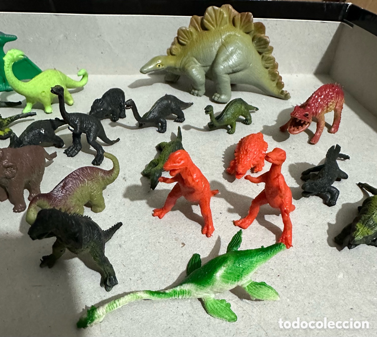 Figuras de goma y PVC: Lote de 23 mini dinosaurios. - Foto 5