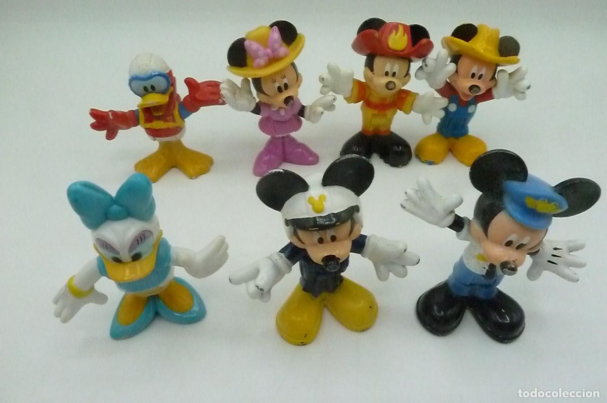 Gummi- und PVC-Figuren: Lote Mickey Minnie Daisy Donald