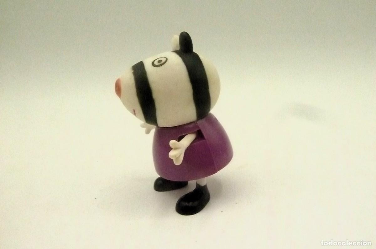 Figuras de goma y PVC: Zoe Zebra Cebra. Peppa Pig - Foto 2