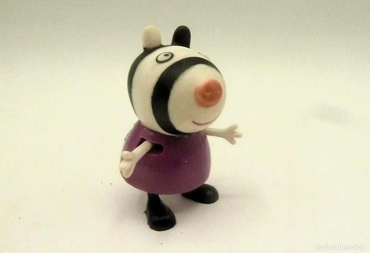 Figuras de goma y PVC: Zoe Zebra Cebra. Peppa Pig - Foto 1