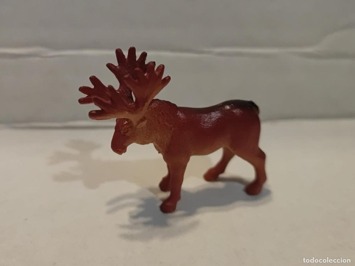 Figuras de Goma y PVC: Figura de reno/alce 4 cm