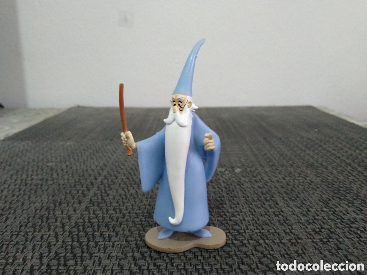 Figuras de Goma y PVC: FIGURA PVC MERLIN GRILLO ARTURO EXCALIBUR EL ENCANTADOR DISNEY DIBUJOS ANIMADOS WALT DISNEY