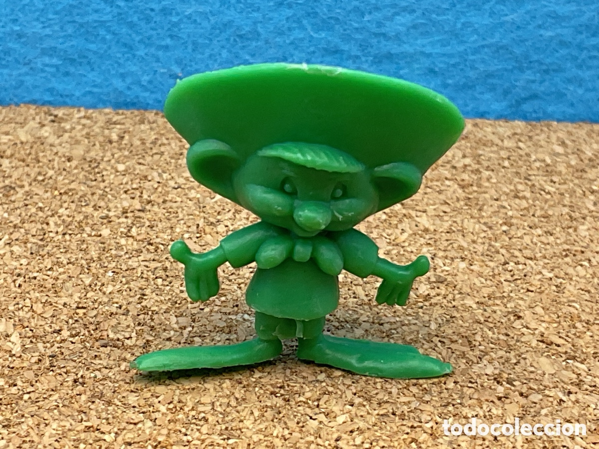 Figuras de Goma y PVC: Antigua Figura en Pl&aacute;stico de Speedy Gonzalez. Personaje de la Waner Bross. Coleccionismo Dunkin