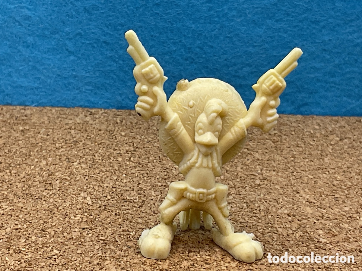 Figuras de Goma y PVC: Antigua Figura en Pl&aacute;stico de Pancho Pistolas . Personaje Disney. Coleccionismo Dunkin