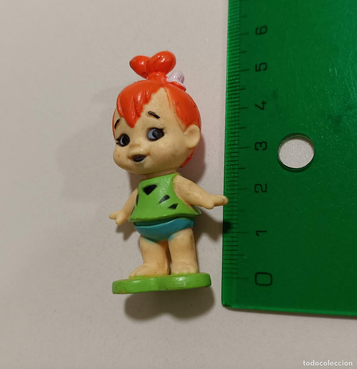 Figuras de Goma y PVC: Lote 238254045: PICAPIEDRA FIGURA GOMA PVC 1992 H B P I MU&Ntilde;ECO FLINSTONES PEBBLES PEBLES HIJA PEDRO