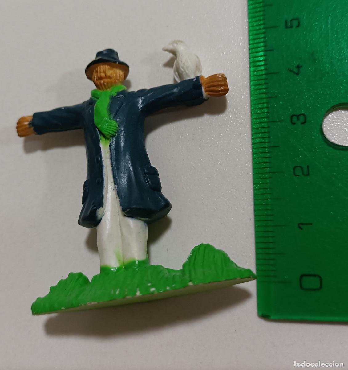 Figuras de Goma y PVC: figura escala humana mu&ntilde;eco humano espantapajaros para diorama granja campo pajaro