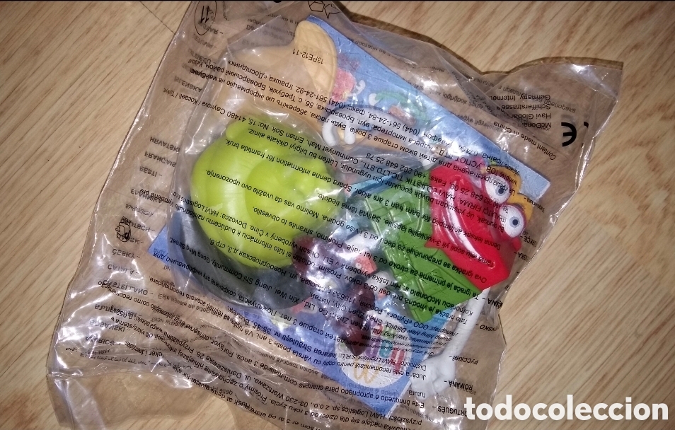 Figuras de Goma y PVC: Figura Happy Meal campestre selva caja cajita feliz McDonald's McDonald mu&ntilde;eco colecci&oacute;n nuevo