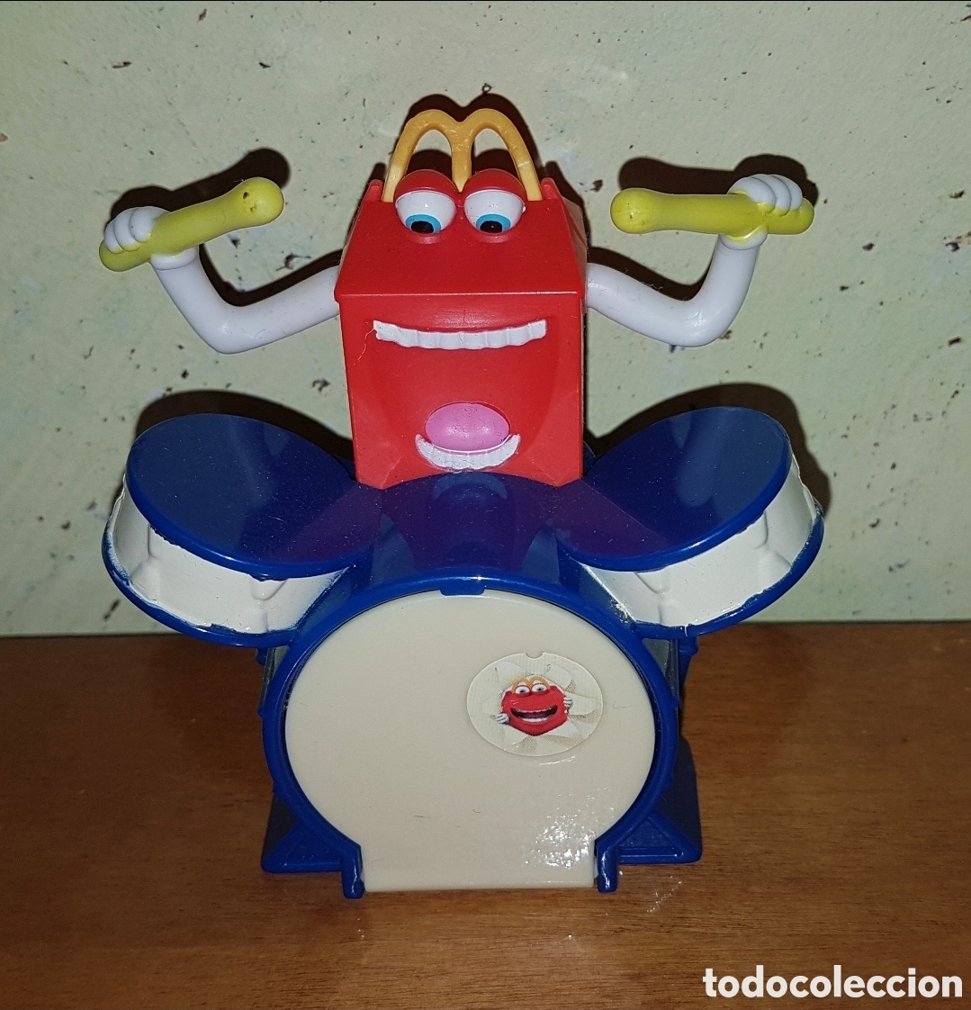 Figuras de Goma y PVC: Figura caja Happy Meal cajita feliz bater&iacute;a m&uacute;sica McDonald's McDonald mu&ntilde;eco colecci&oacute;n