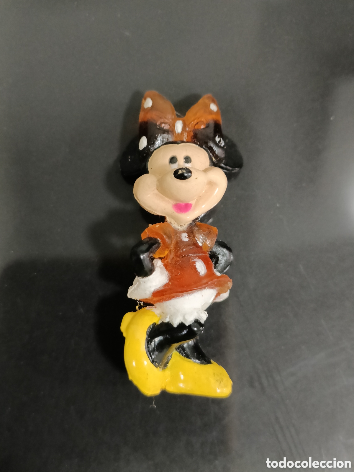 Figuras de Goma y PVC: Vintage figura peque&ntilde;a Minnie mouse Disney PVC