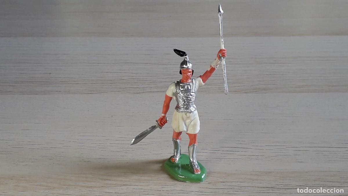 Figuras de Goma y PVC: Soldado &Iacute;bero, pl&aacute;stico, GBM Batalla Metauro, Rojas y Malaret Spain tipo Jecsan, a&ntilde;os 60.