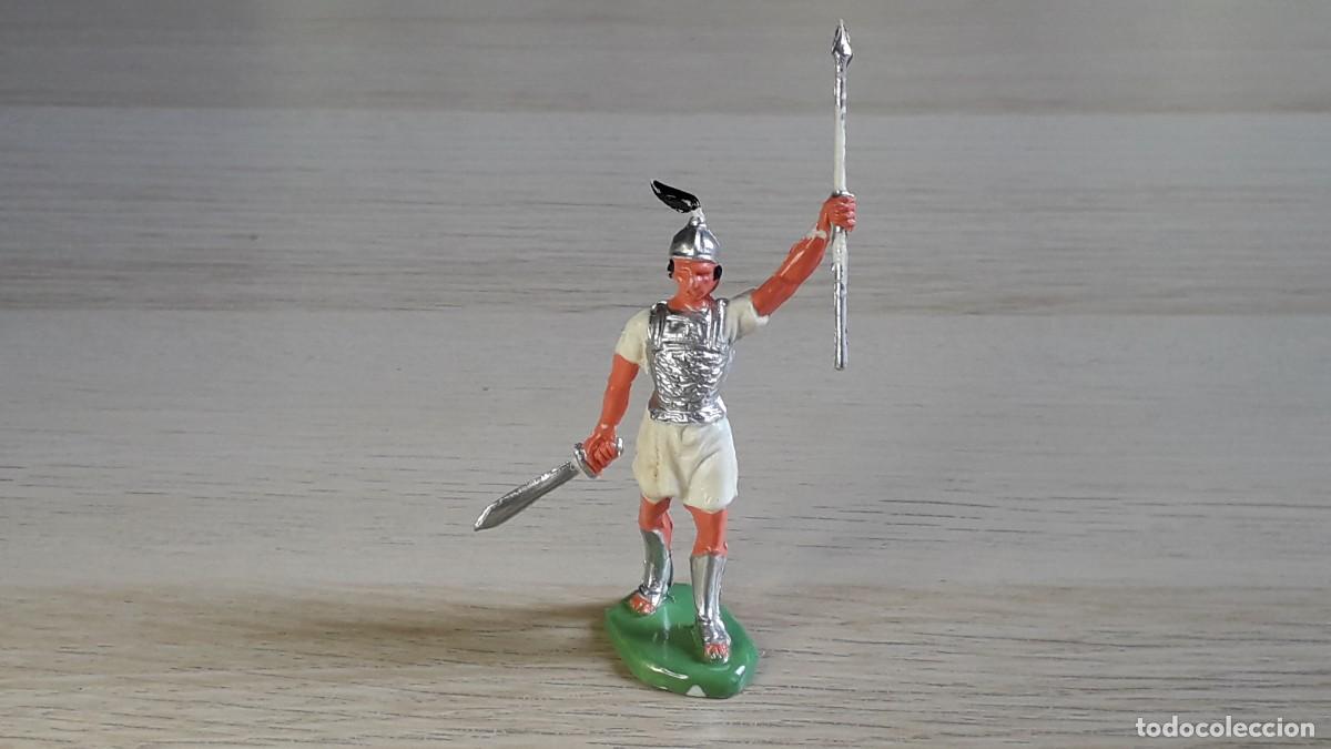 Figuras de Goma y PVC: Soldado &Iacute;bero, pl&aacute;stico, GBM Batalla Metauro, Rojas y Malaret Spain tipo Jecsan, a&ntilde;os 60.