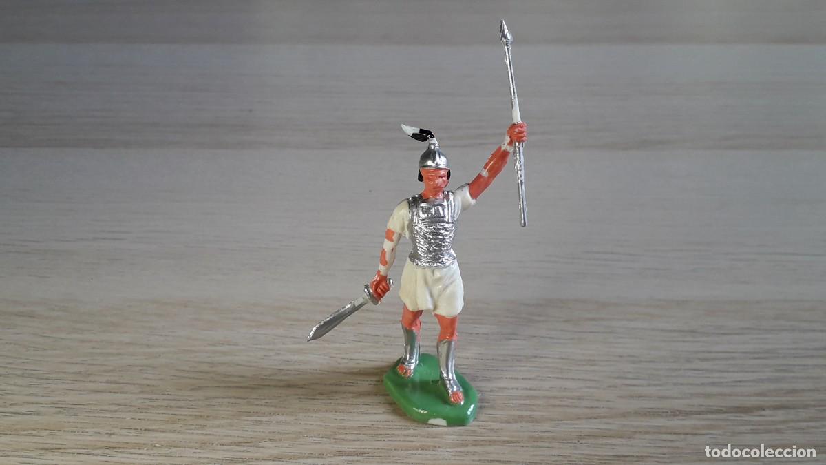 Figuras de Goma y PVC: Soldado &Iacute;bero, pl&aacute;stico, GBM Batalla Metauro, Rojas y Malaret Spain tipo Jecsan, a&ntilde;os 60.