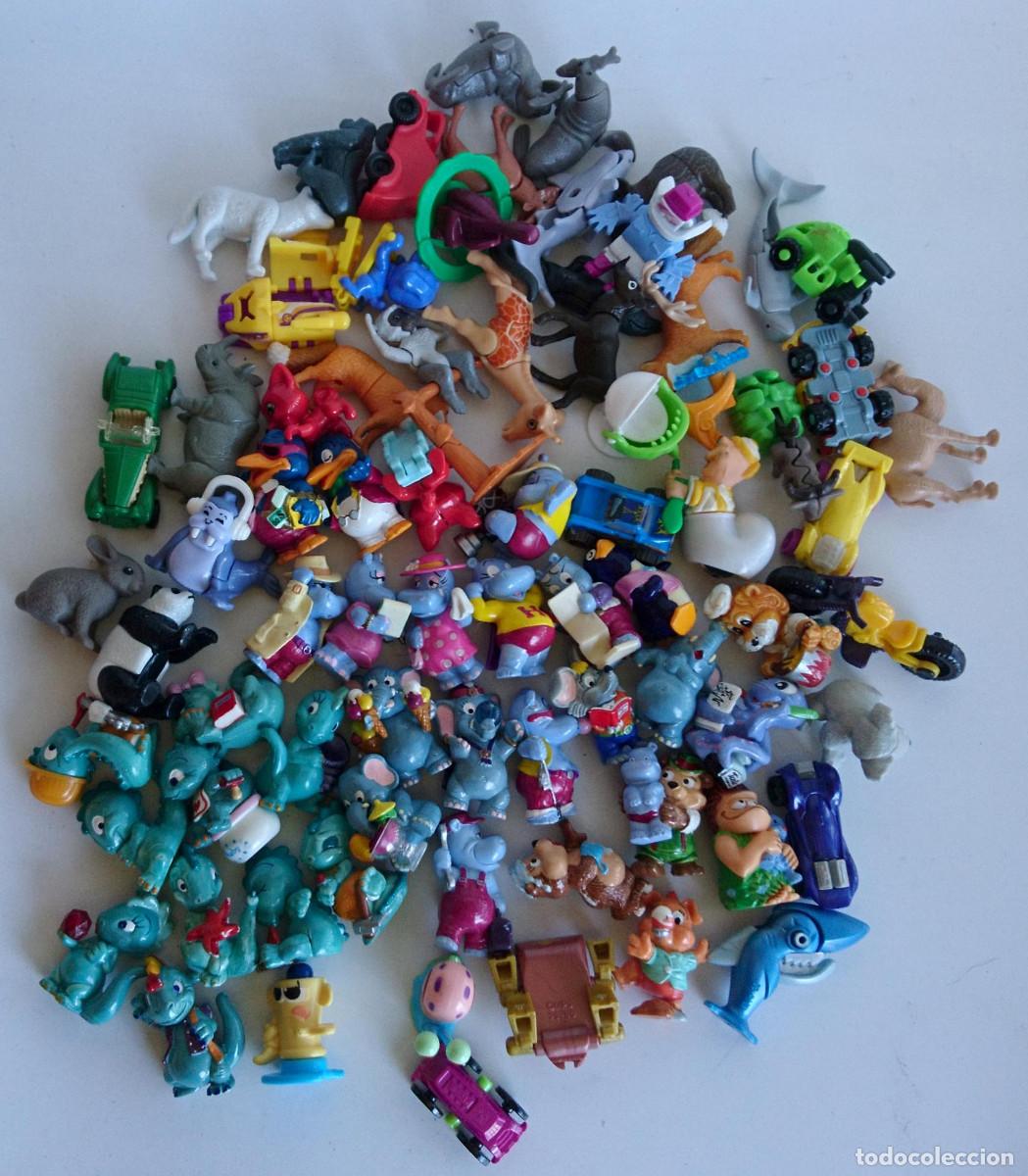 Figuras de Goma Kinder: GRAN LOTE DE KINDER SORPRESA MPG SON CASI 500 Gr DE FIGURITAS