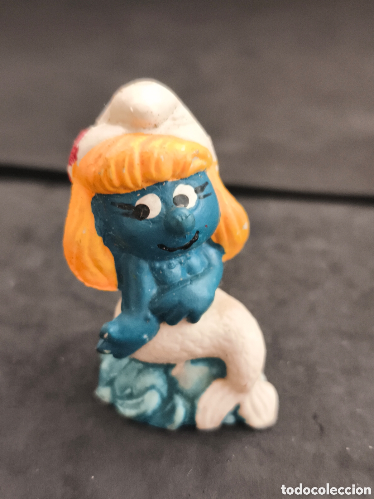 Figuras de Goma y PVC: Pitufo, Pitufina sirena, no t&oacute;xico??