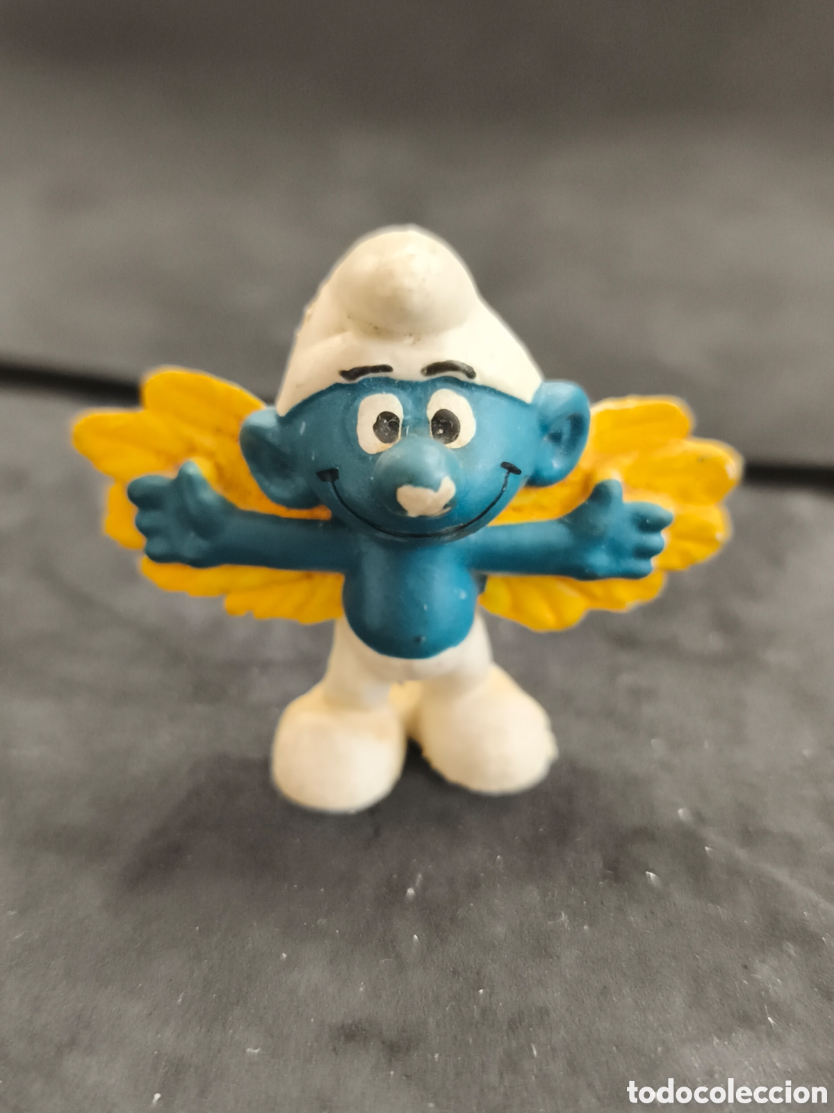 Figuras de Goma y PVC: Pitufo &aacute;ngel posible sin marca