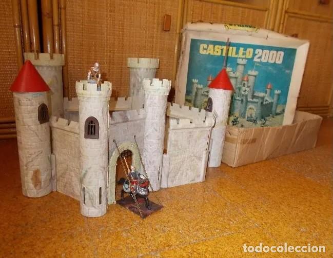 Figuras de Goma y PVC: CASTILLO 2000 DE JUGUETES GINER PARA FIGURAS REAMSA ORIGINAL A&Ntilde;OS 60 CASTILLO MEDIEVAL 2004 RTOY
