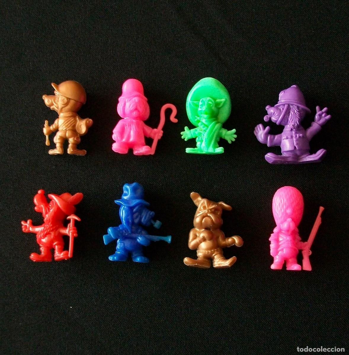 Figuras de Goma y PVC: DAFFY DAWGS o DAFFY DOGS / DUNKIN / Serie completa